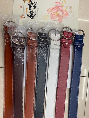 厂家直销爆款女士皮带韩版个性化女款细装饰简约时尚针扣裤腰带|ru