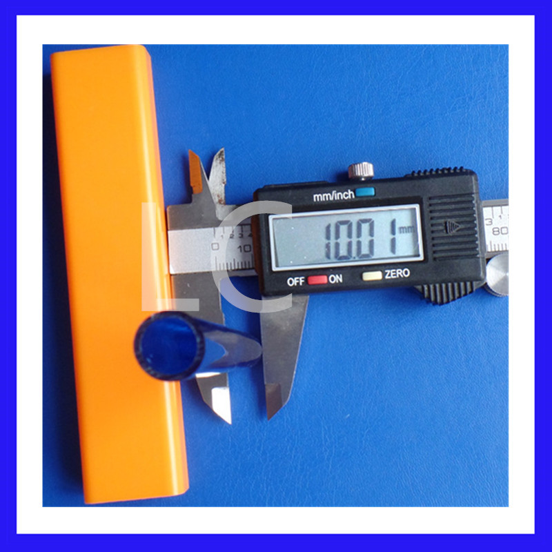 深圳厂家批发直径10*内径9mm 深蓝色塑料硬管子  玩具支架管材