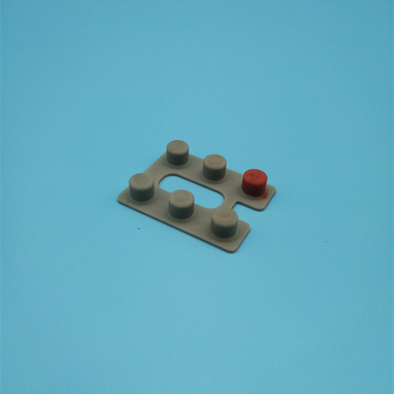 中山硅橡胶按键硅胶制品硅胶导电按键 导电胶片 电源开关按键硅胶