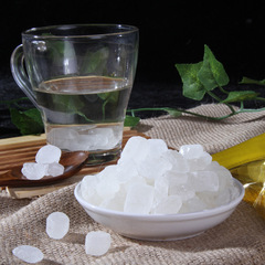 HuiXuan Candy Workshop Pear Juice Rock Sugar 280g Bag Packaging Factory Wholesale Edible White Single Crystal Rock Sugar Blocks