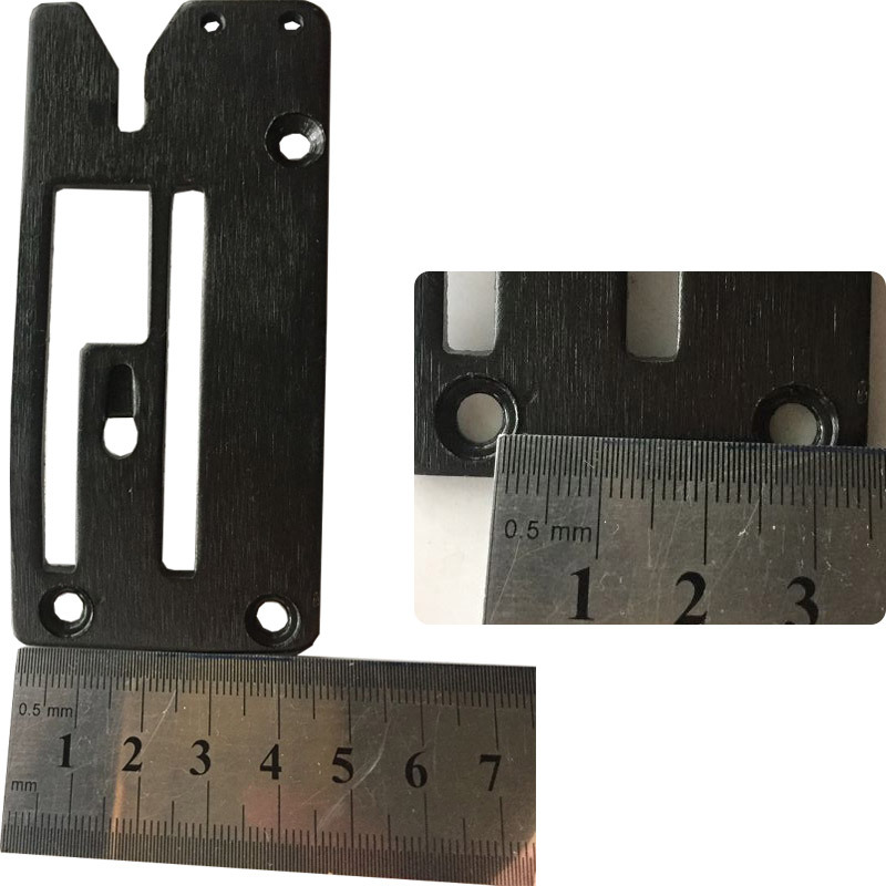 Baruah portable Packet machine parts Needle plate Shen Bao Electric Sewing machine Ritmeester Packer Bags Seal Needle plate