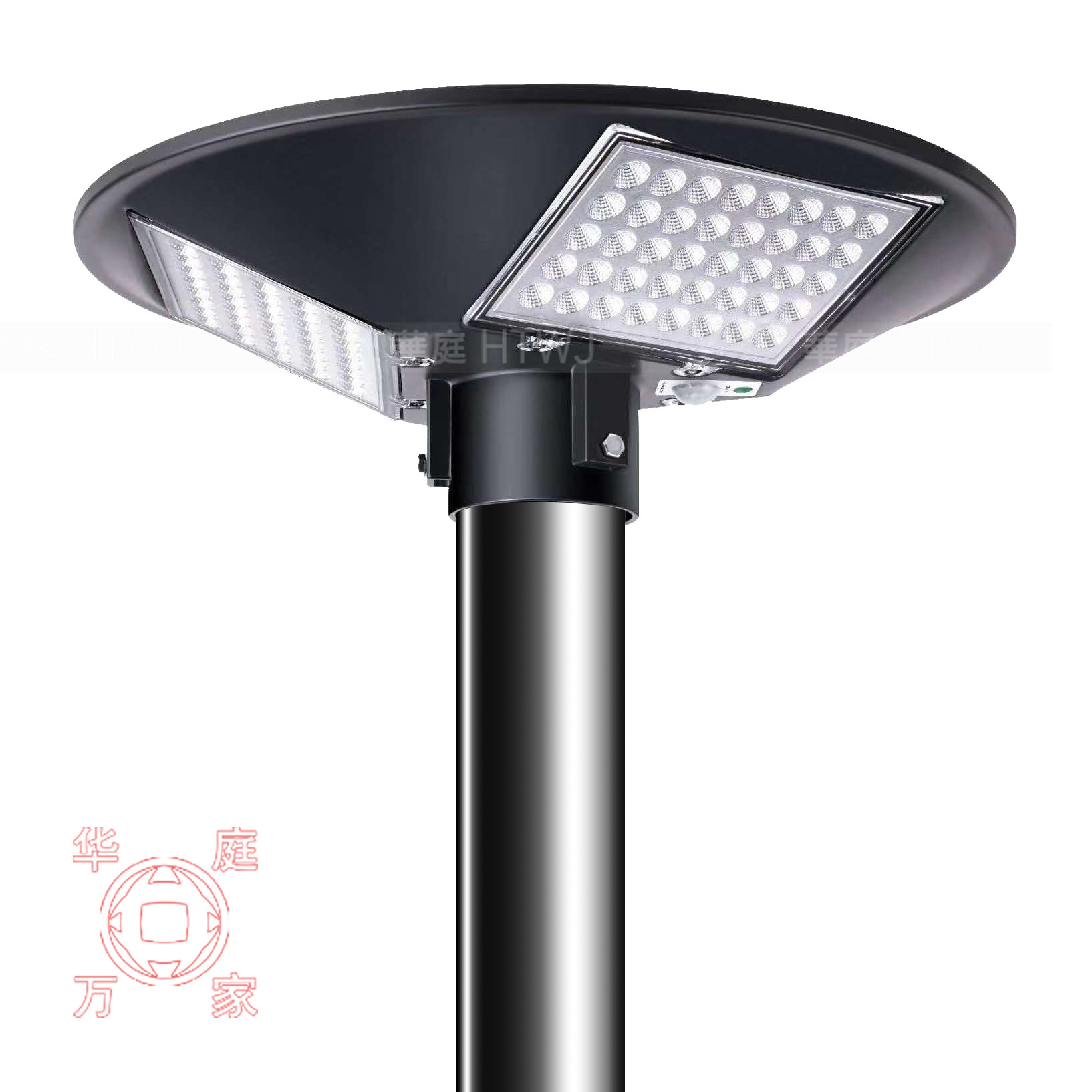 New Rural solar energy Integration Courtyard UFO lights street lamp Scenery Courtyard villa Residential quarters Park Dedicated