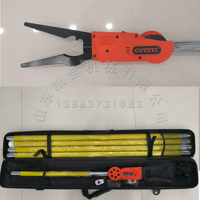 全自动免登高线缆绑扎机 手持式免登高线缆快速附挂机 电缆绑扎机