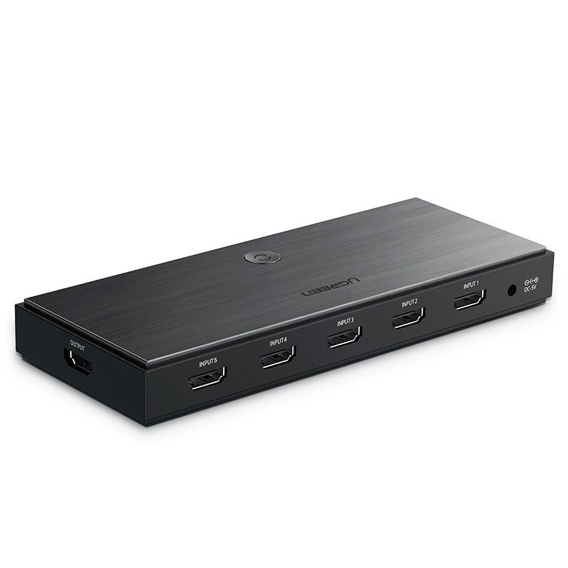 Зеленый HDMI- переключатель Union 2.0 Три входа/выхода конвертер HD 4K для ТВ, экрана, заметки, дивиденд