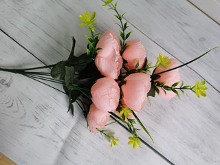 9朵蕾苞装饰花绢花永生花插花装饰花