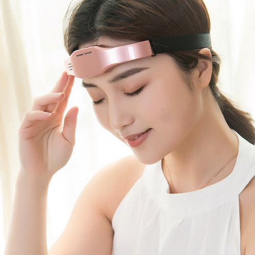 Electric head sleep device Acupuncture wireless charging sleep device head massager manufacturer