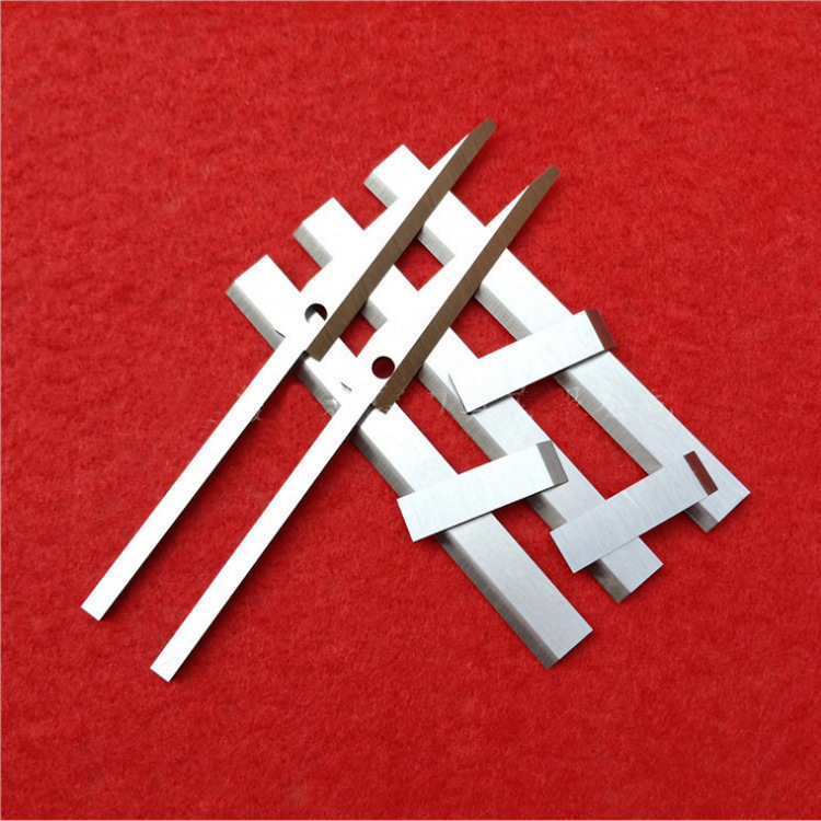 现货供应耳带剪刀 口罩机白钢剪刀片 口罩机刀片 厂家直供