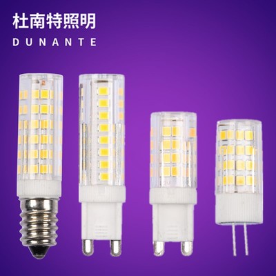 厂家直销LED灯珠G9陶瓷光源g4g9玉米灯110V白光暖光三色高压5W7W|ms