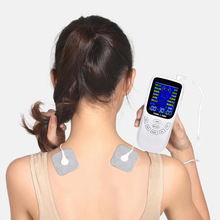 亚马逊12个模式经络理疗按摩仪 家用EMS穴位针灸按摩器（电池款）