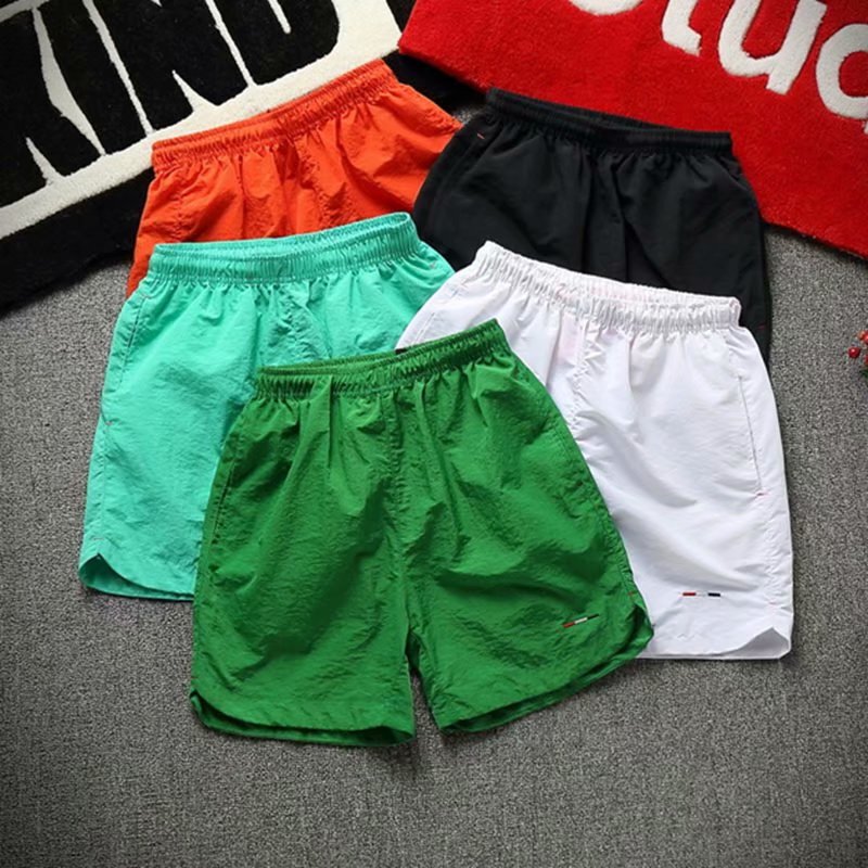 Japanese Style Summer Thin Casual Men's Sports 3-point Quick-drying Super Shorts Beach Pants for Couples Stretch Three-point Pants