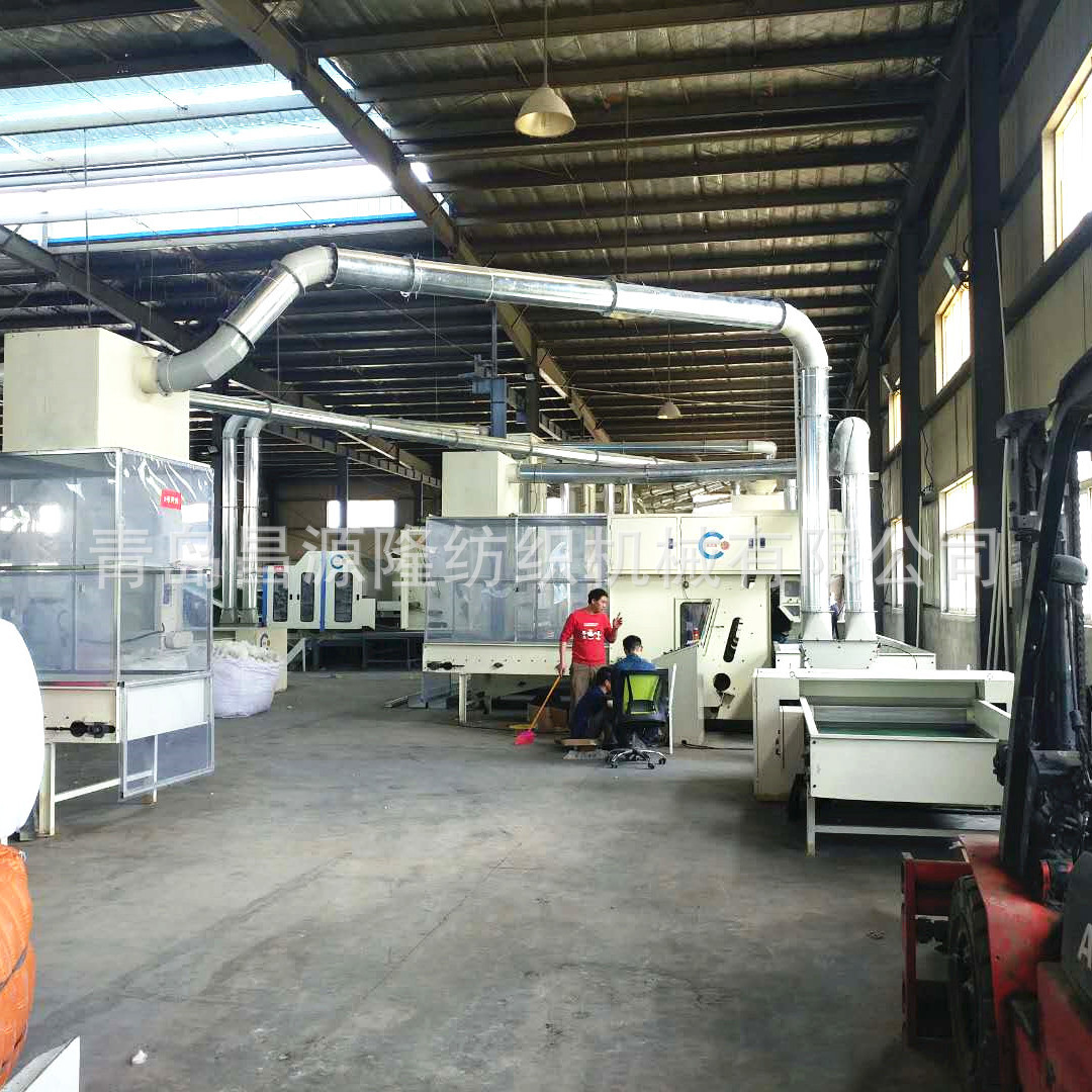 供应仿丝棉无胶棉生产线 无纺设备生产线 非织造物机械
