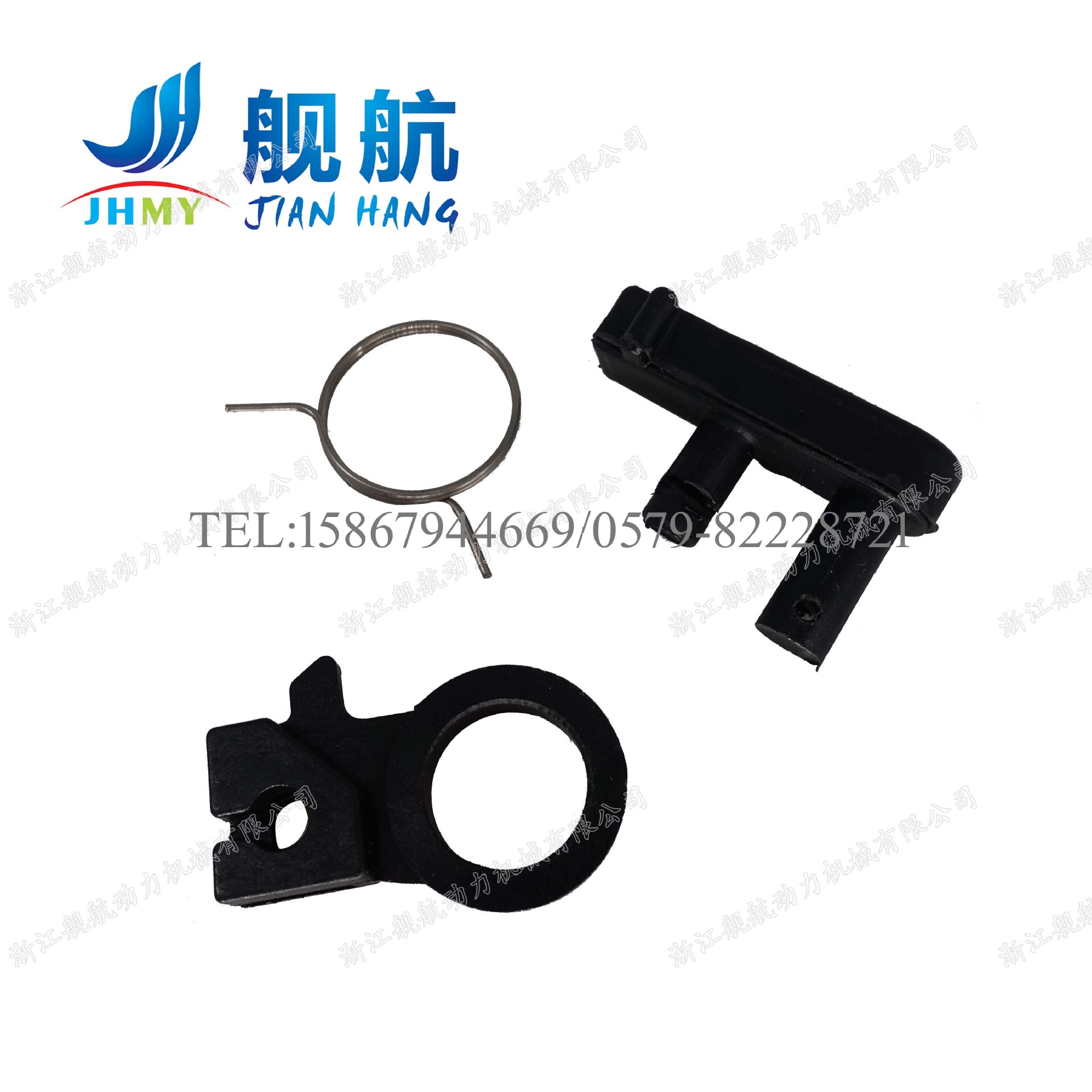 舰航船外机配件二冲程15马力拉盘自锁