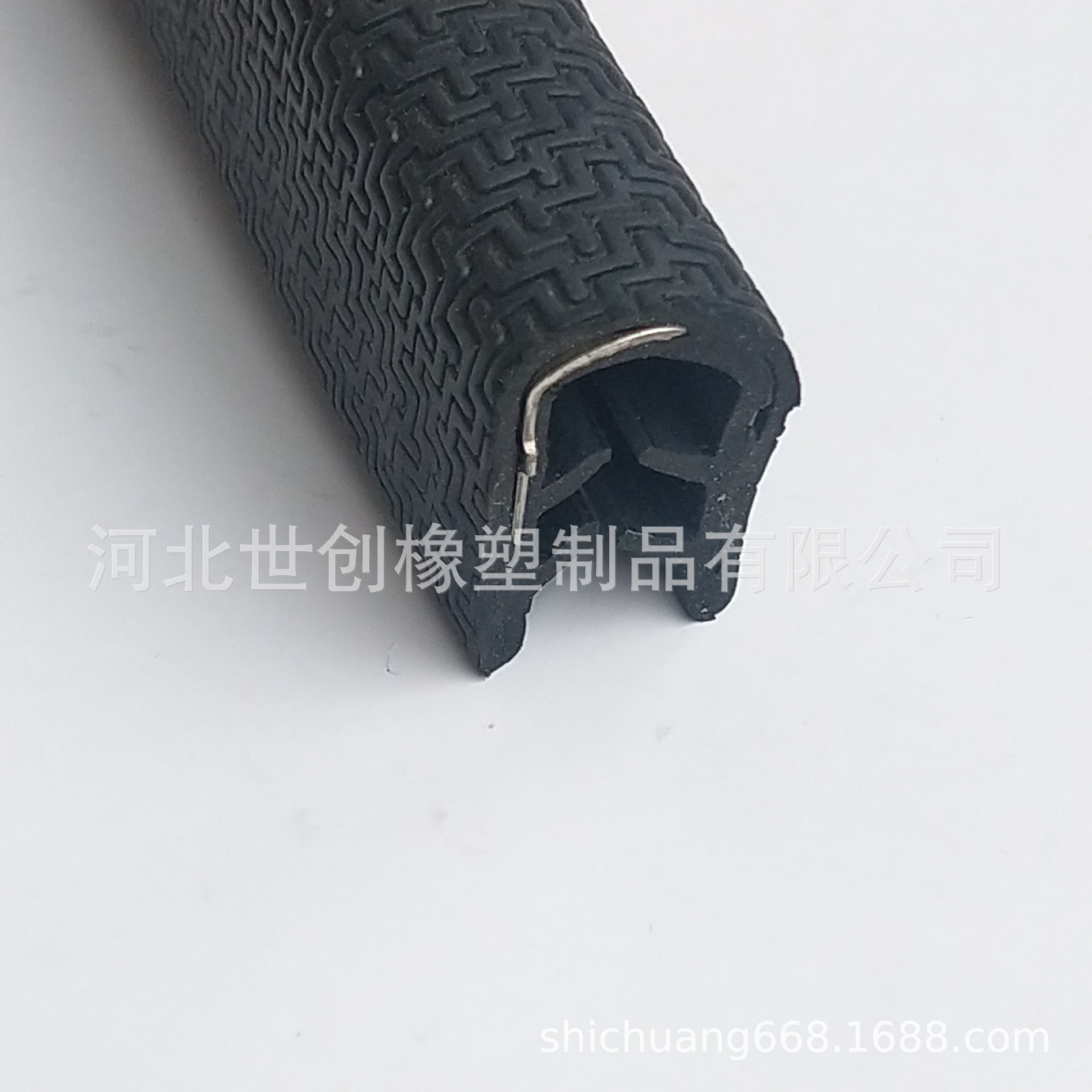 PVu型密封条橡胶包边条 车门保护条 机箱机柜表柜密封骨架条