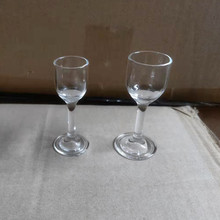创意小白酒杯高硼硅耐热玻璃酒杯一口吞杯10ml15ml白酒杯厂家直销