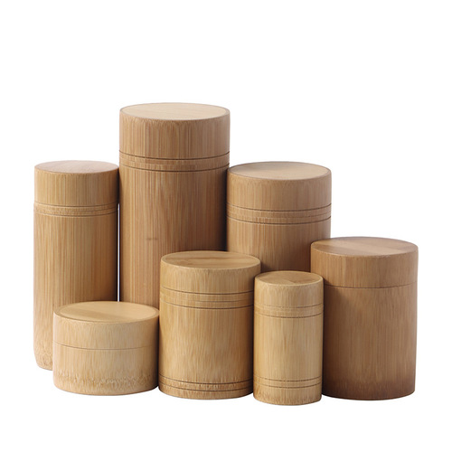 Sealed tea barrel/tube travel portable bamboo tube incense tube bamboo tea can tea tube packaging sealed can