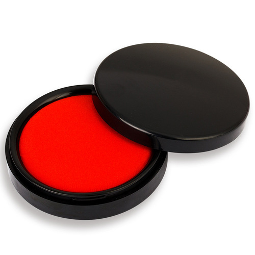 Getwell 9870 model fast-drying ink pad Large red round fast-drying ink pad 95mm financial office supplies ink pad