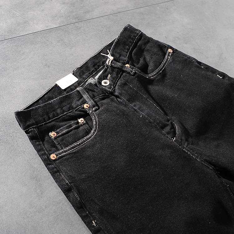 DEESMANC and CO autumn/winter new original color heavy men's jeans young men's trousers 357 33
