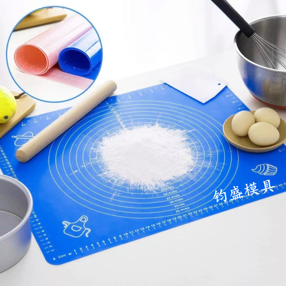 silica gel Dough Large thickening non-slip baking Chopping board Silicone pad Food grade