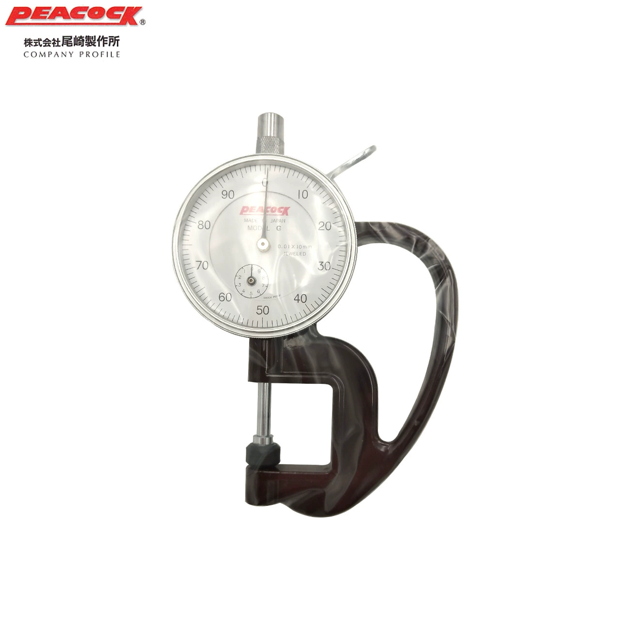 Японские Оригинальные товары Peacock G Тип H Тип 0-10 мм измеритель толщины кожи измеритель толщины