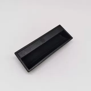 DMK011，LS011黑色塑料拉手，ABS拉手，嵌入式门把手