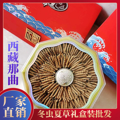 Manufactor Supplying Tibet Nagqu Cordyceps Gift box packaging Cordyceps Distribution One piece On behalf of
