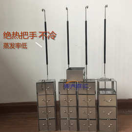 液氮罐用冻存架  不锈钢材质冻存盒 4层冷存管置架 液氮罐配件