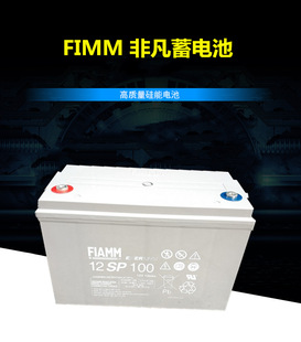 意大利FIAMM非凡蓄电池12V100AH/12SP100阀控式密封铅酸电池-阿里巴巴