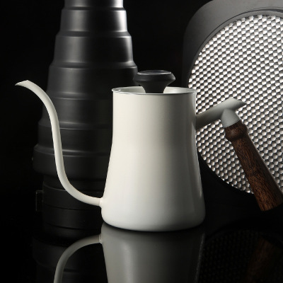 新品304不锈钢长嘴挂耳细口控温壶家用滴漏式配套器具咖啡手冲壶