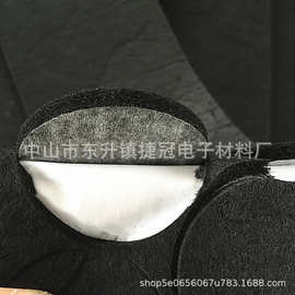 厂家定制自粘背胶不织布脚垫 家具防滑保护毛毡脚垫 防震脚垫