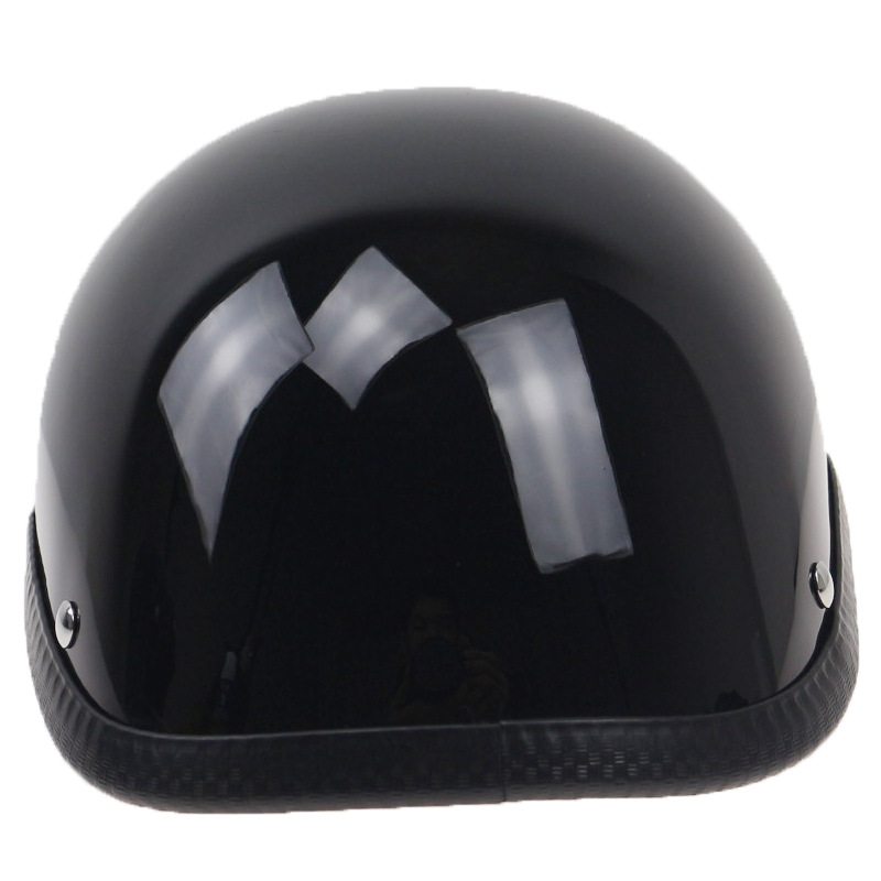 Kask motocyklowy męski Lato Półkask Kask Prince Kask Vintage Kask chochla_voghion.com