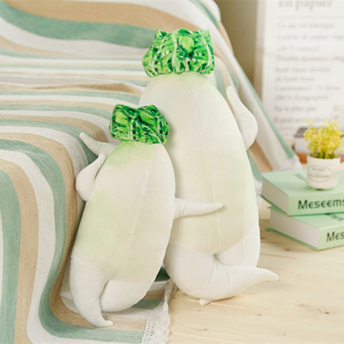 Creative Japanese-style sexy white radish pillow doll Korean funny doll plush toy girl doll