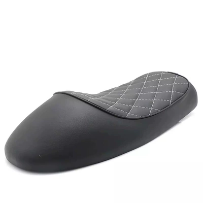 Motorcycle Safety Supplies – CG125 Hump Seat Cushion - hump-diamond-black-white-line