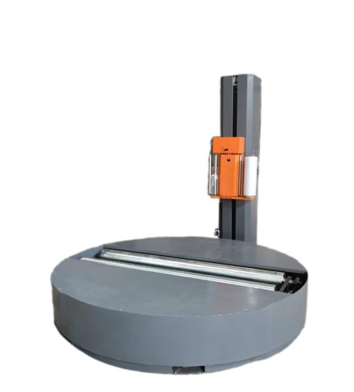 无纺布绕膜机 熔喷布自动缠绕机 二次元自动缠绕膜包装机