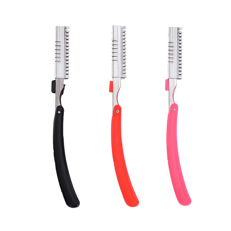 Household shaving razor folding razor men's and women's eyebrow trimmer manual shaving head hair shaving