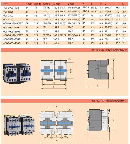 正泰交流接触器NC1-2510 NC1-2501 220V/380V/110V/24V/36V-阿里巴巴