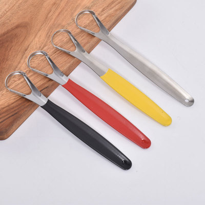 不锈钢刮舌器舌苔清洁器去口臭口腔护理舌头刷刮舌板清新口气工具|ms