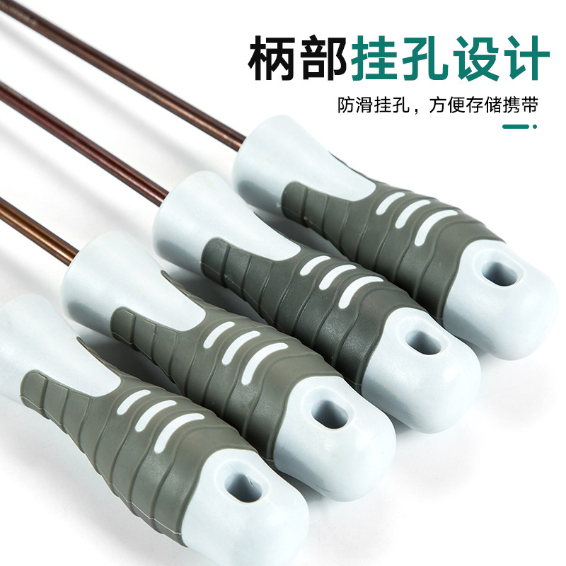 Destornillador aislado multifuncional línea cruzada de doble uso flor de ciruelo grado industrial súper duro hogar pequeño tamaño alargado electricista