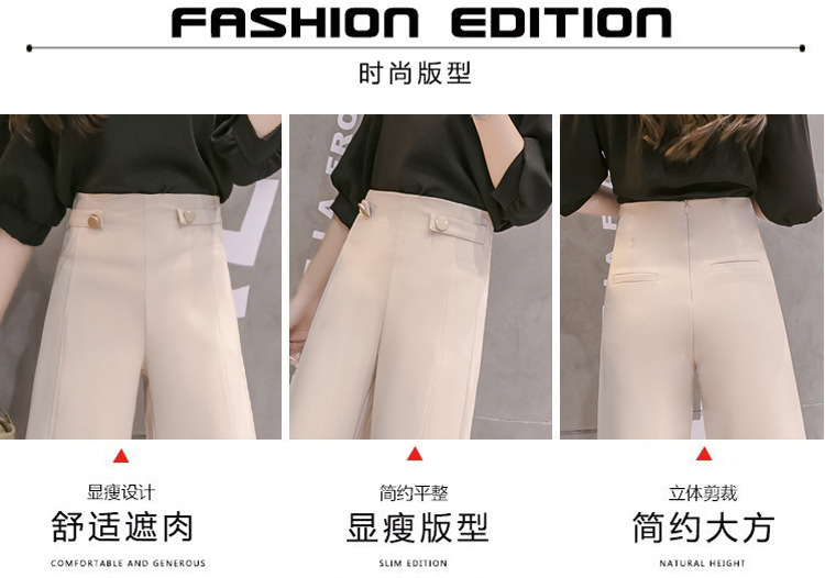 Pantalon léger femme en coton - Ref 3430164 Image 15