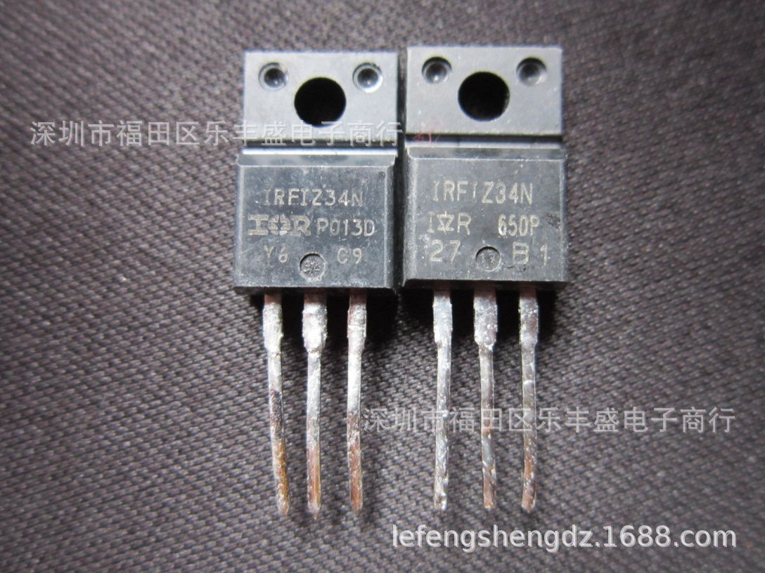 IRFIZ34N 拆机IR TO-220F N通道 功率MOSFET 21A 55V