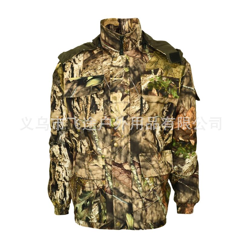 Factory Production of Outdoor Camouflage Hunting Clothing, Camouflage Hunting Clothing, Export Custom-made Outdoor Hunting Clothing Jacket