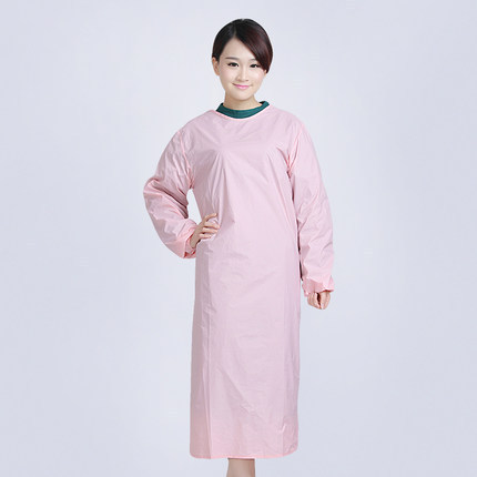 Waterproof surgical gown protective suit long-sleeved surgical robe waterproof cover gown surgical suit wear-resistant breathable quick-drying lightweight
