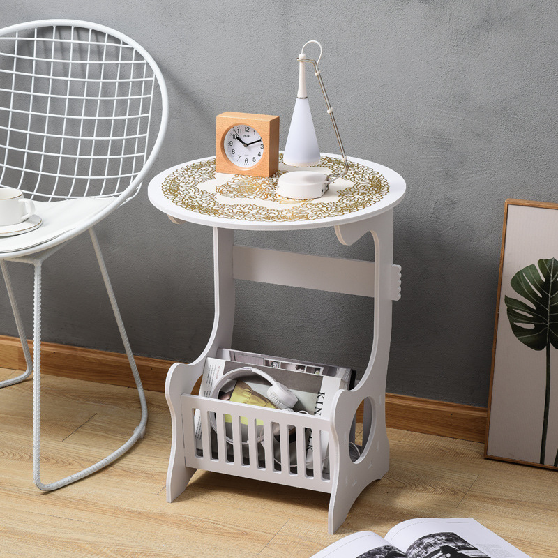 European coffee table modern minimalist magazine table Terminal living room small round table casual side several manufacturers direct supply