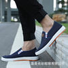 Cloth footwear for leisure, fashionable low shoes, slip-ons