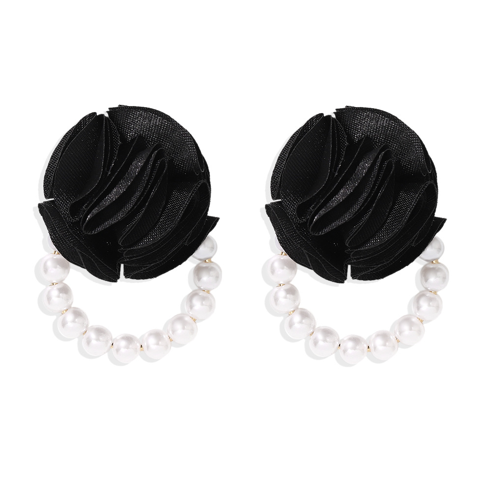 Hot Selling Fashion Simulation Flower Earrings Wholesale display picture 9