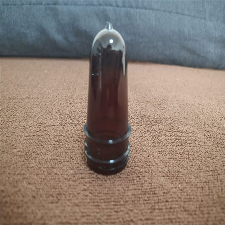 Коричневая пластиковая трубка эмбрион 28 мм 8,5 г ПЭТ пластиковая бутылка упаковка преформ инъекции преформ эмбрион