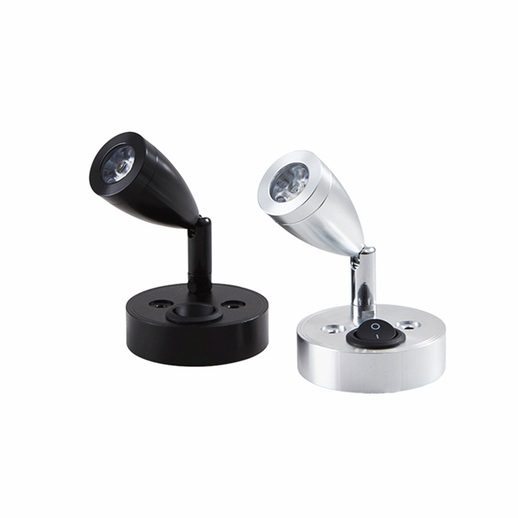 Norder 12Vled RV luz de lectura 1w3w proyector de cabecera universal manguera proyector lámpara de pared abierta yate de lectura