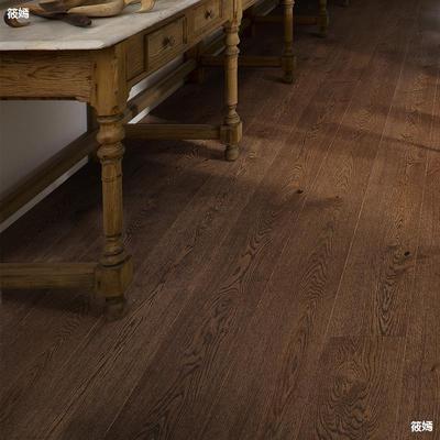 北欧三层实木复合地板家用橡木多层地暖地热环保原木地板厂家直销