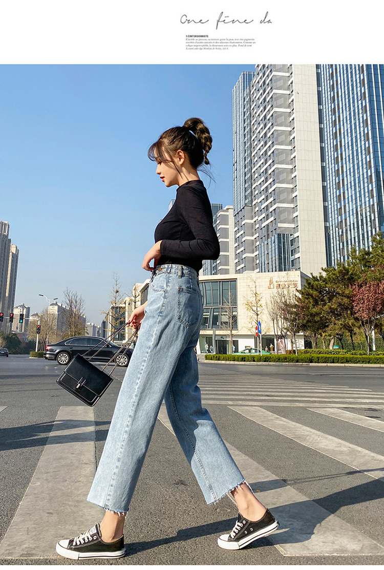 Pantalon léger femme en cow-boy - Ref 3430205 Image 19