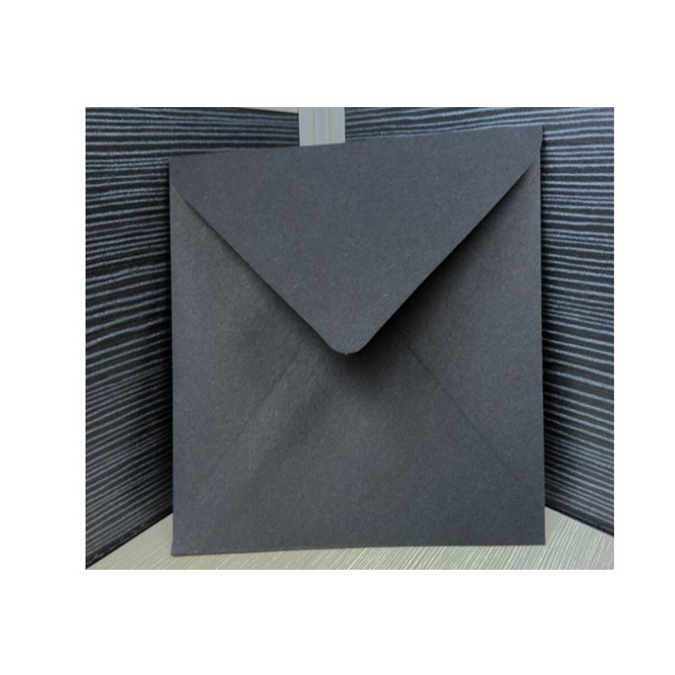 纯木浆黑卡纸 80g-150g河源市透心黑纸信封|手挽袋用卡纸