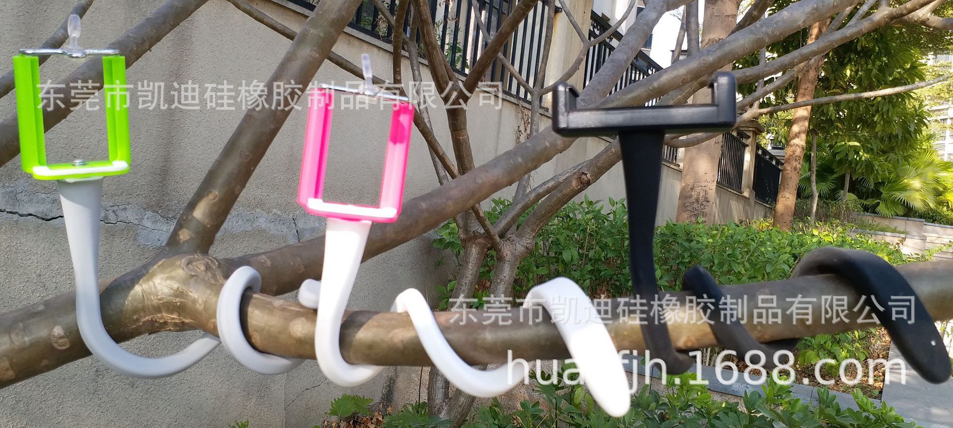 专业生产风扇硅胶软管 灯具灯饰配件支架 可弯曲定型 硅胶支架